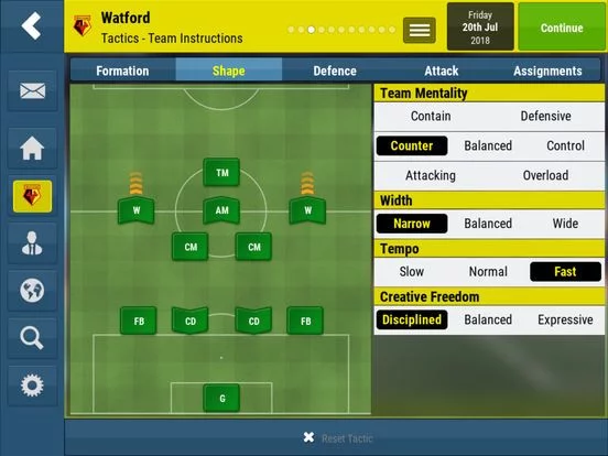 Изображение игры: Football Manager Mobile 2018