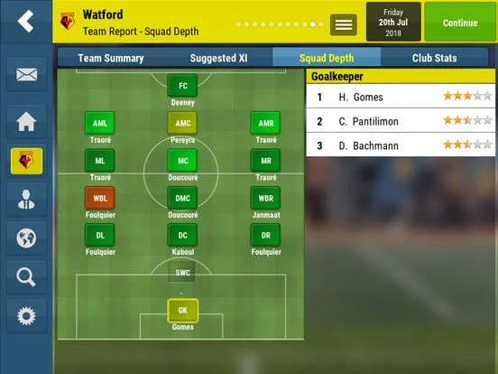 Изображение игры: Football Manager Mobile 2018