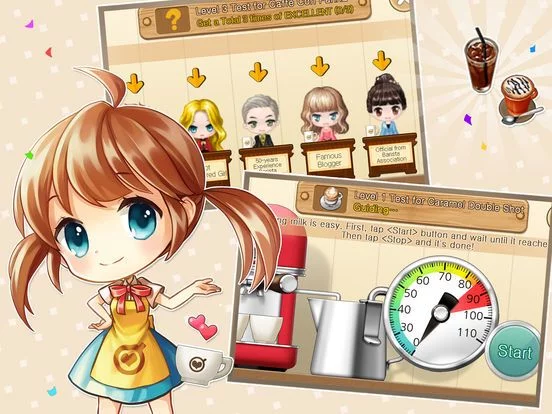 Изображение игры: LINE I Love Coffee