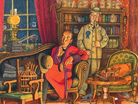 Изображение игры: Hidden Object Game - Sherlock Holmes: The Blue Diamond