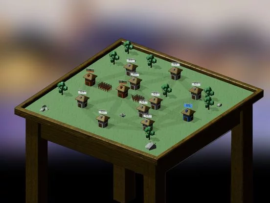 Изображение игры: AR Strategy War