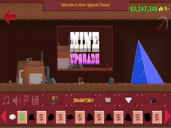 Изображение игры: Mine Upgrade Deluxe