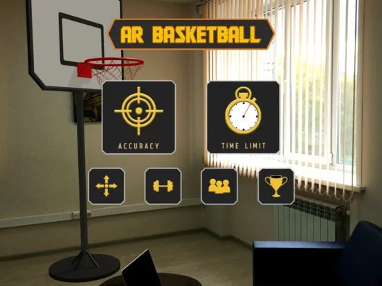 Изображение игры: AR Basketball One