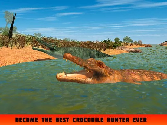 Изображение игры: Hungry Alligator Attack Simulator 3D Full