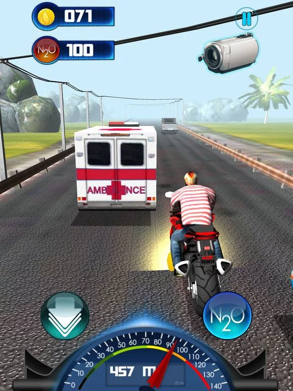 Изображение игры: Moto GP City Racing 2018
