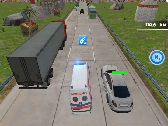 Изображение игры: Super Furious Car