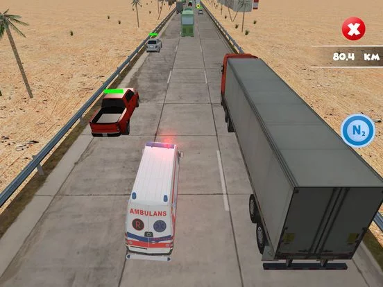 Изображение игры: Super Furious Car