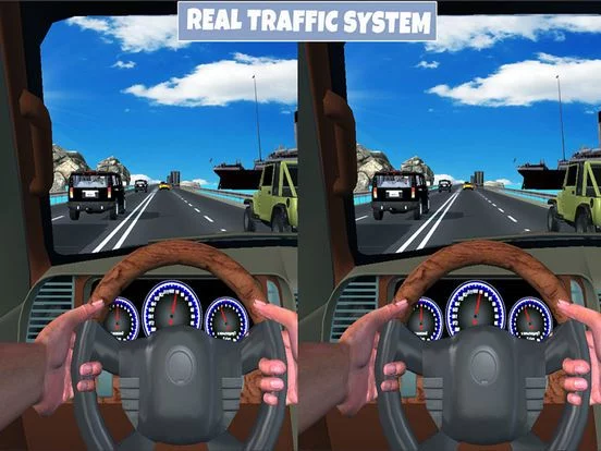Изображение игры: VR-Crazy Car Traffic Racing 2 Pro