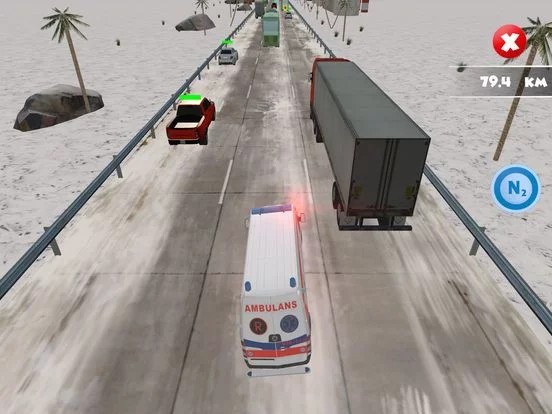 Изображение игры: Super Furious Car