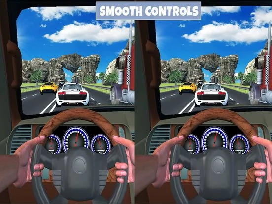 Изображение игры: VR-Crazy Car Traffic Racing 2 Pro