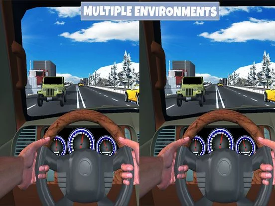 Изображение игры: VR-Crazy Car Traffic Racing 2 Pro