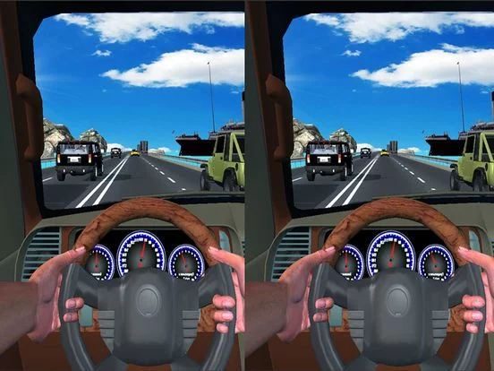 Изображение игры: VR-Crazy Car Traffic Racing 2 Free