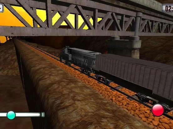 Изображение игры: Steam Trains Drive Speed Cargo Transport Train Engine Rails Game