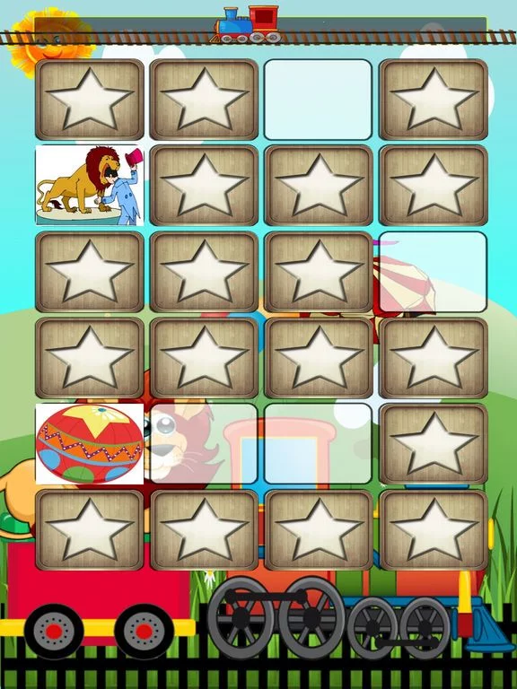 Изображение игры: Circus Train Matchup Race