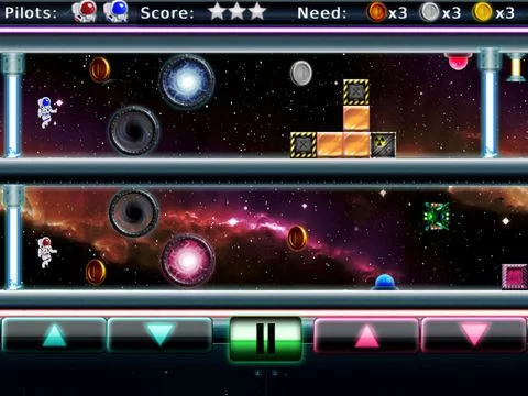 Изображение игры: Space Parkour: Zero Gravity