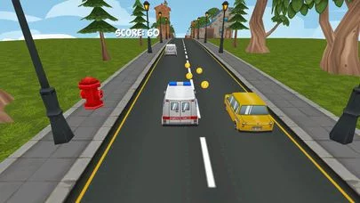 Изображение игры: VR City Racer Cars 3D for Cardboard Virtual Reality Viewer Glasses
