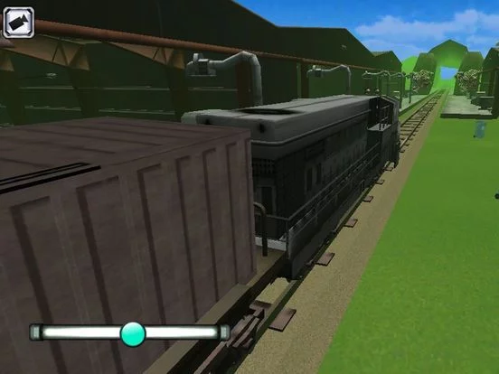 Изображение игры: Steam Trains Drive Speed Cargo Transport Train Engine Rails Game