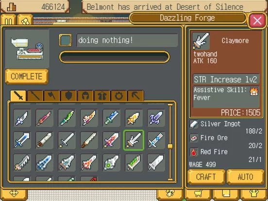 Изображение игры: Weapon Shop Fantasy Lite