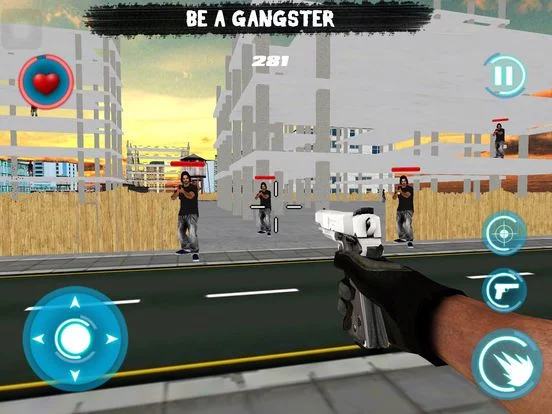 Изображение игры: Real City Gang War shooter