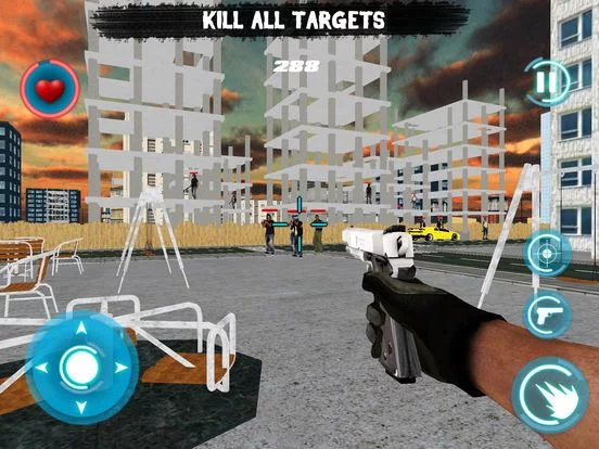 Изображение игры: Real City Gang War shooter