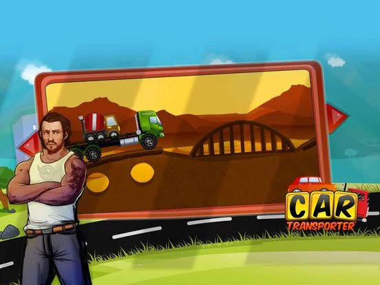 Изображение игры: Car Transporter 3D - Vehicle Police Duty Driving Truck Simulator Game