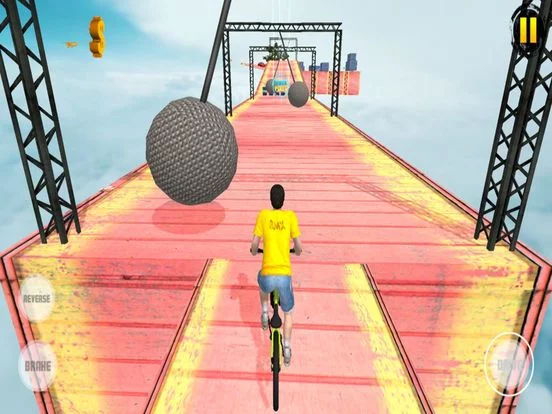 Изображение игры: BMX Racer 3D. Moto Race Skills