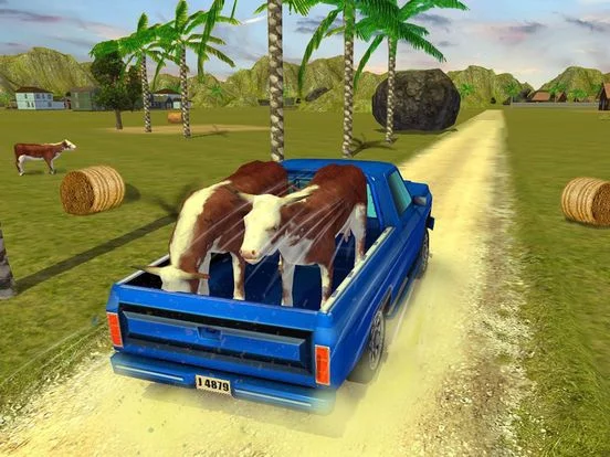Изображение игры: Farming Simulator Farmers Crop Harvest Tractor Trucks Drive Game