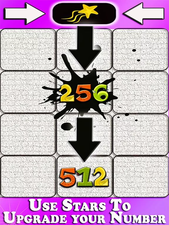 Изображение игры: 1024 -The Little Brother of 2048, Free Puzzle Game
