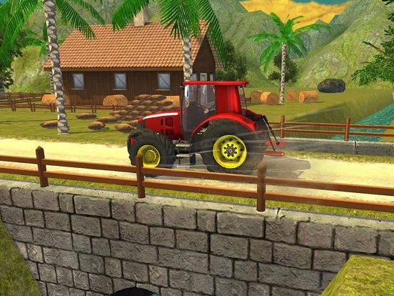 Изображение игры: Farming Simulator Farmers Crop Harvest Tractor Trucks Drive Game