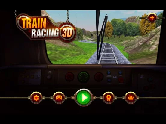 Изображение игры: VR Train Racing 3D