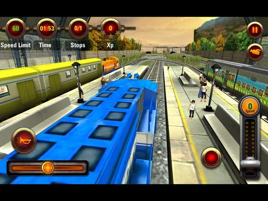 Изображение игры: VR Train Racing 3D