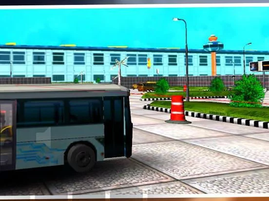 Изображение игры: Driving Simulator Bus Drive 3D Park Buses Maximum Traffic Chaos Airport Games
