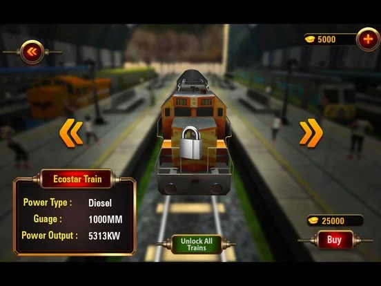 Изображение игры: VR Train Racing 3D