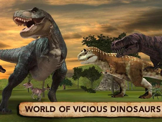 Изображение игры: Dinosaur Simulator Trex Destruction Jurassic Forest & City Hungry Dino Carnage