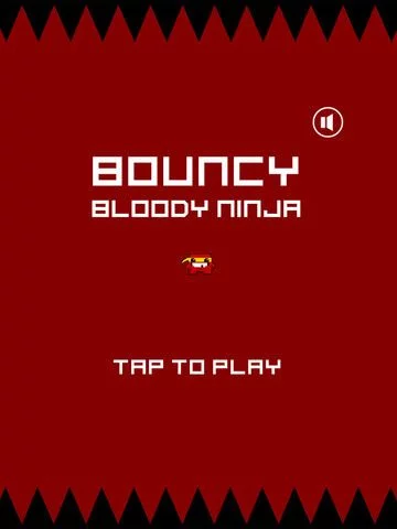 Изображение игры: Bouncy Bloody Ninja