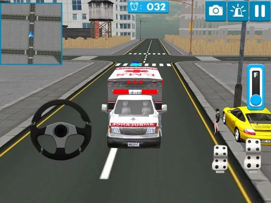 Изображение игры: Ambulance Driver 3d Simulator Games