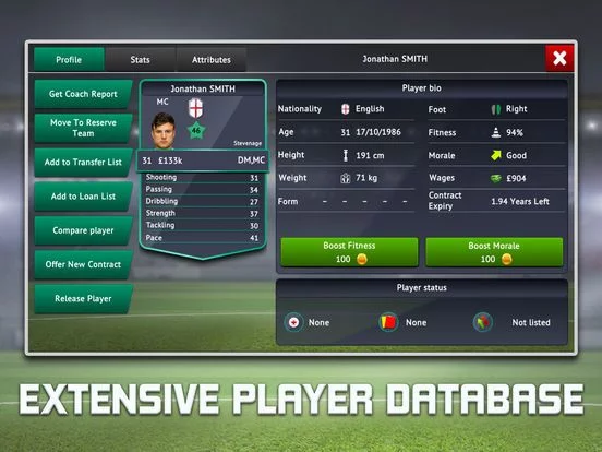 Изображение игры: Soccer Manager 2019