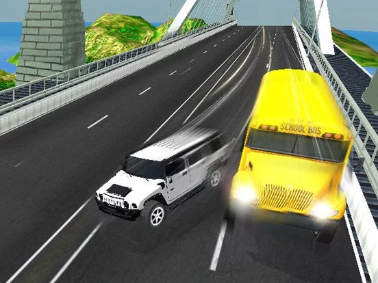 Изображение игры: Endless Highway Traffic Chase- City Police Drive Race and Test Free