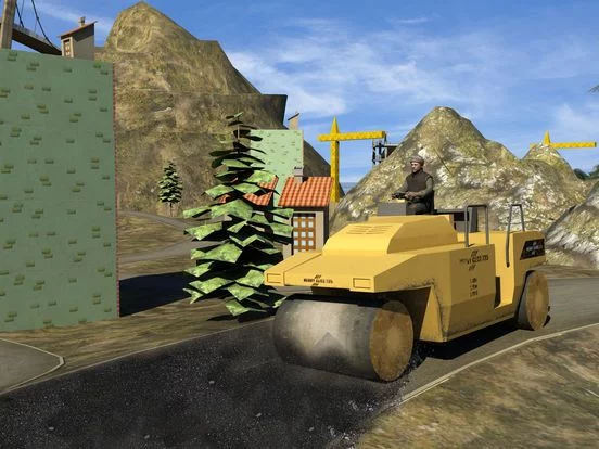 Изображение игры: City Construction Euro Truck3d
