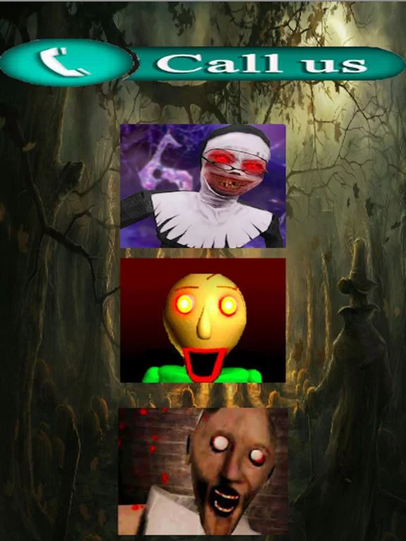 Изображение игры: call evil nun and granny baldi