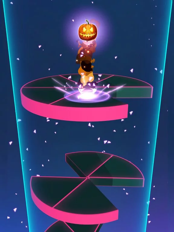 Изображение игры: Spiral Rush Go