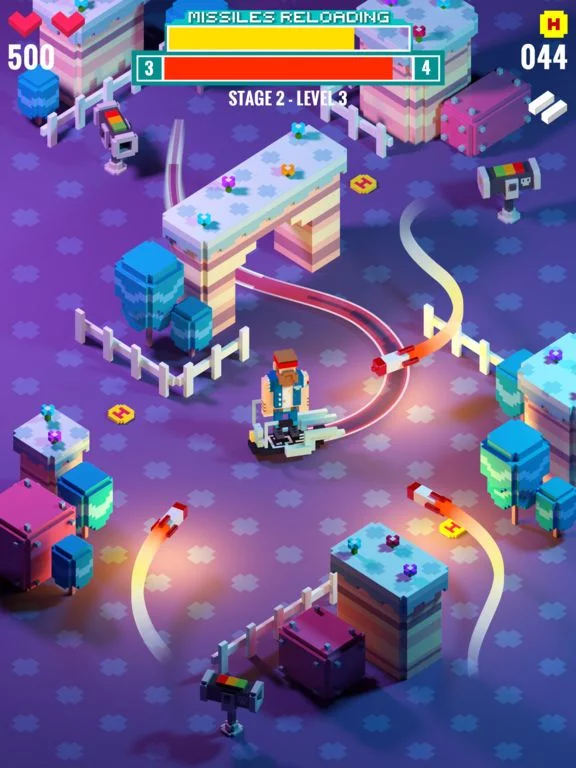 Изображение игры: Twisty Board 1 - Missile Game