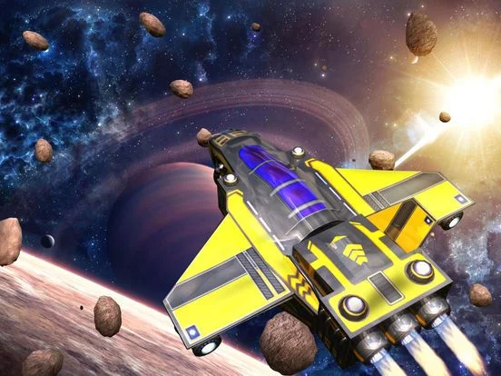 Изображение игры: Free Space Endless Flying Game