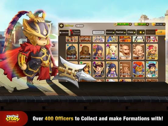 Изображение игры: Kingdom Story: Brave Legion