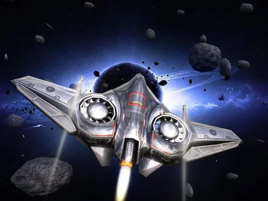 Изображение игры: Free Space Endless Flying Game