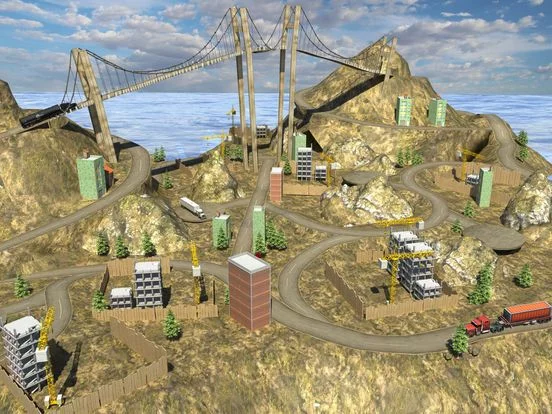 Изображение игры: Euro Truck Driver Simulator game