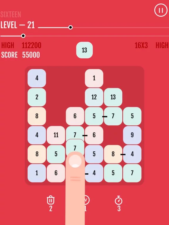 Изображение игры: Sixteen The Puzzle