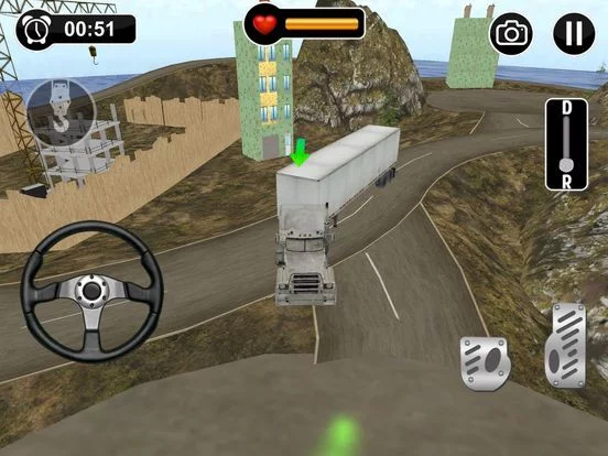Изображение игры: Euro Truck Driver Simulator game