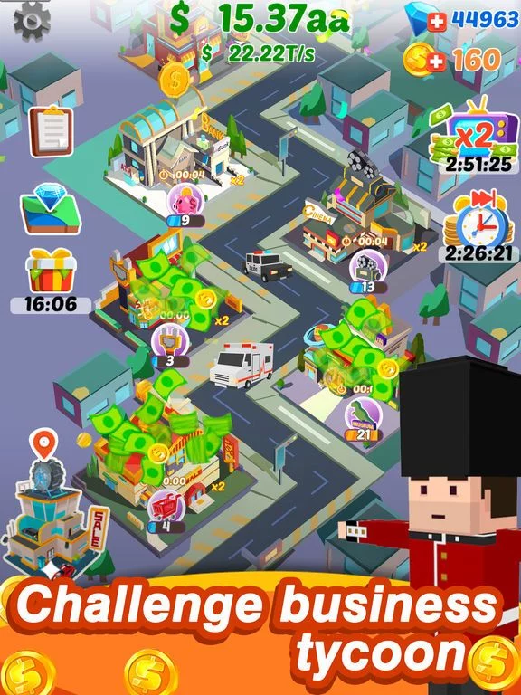 Изображение игры: Idle Capital Street