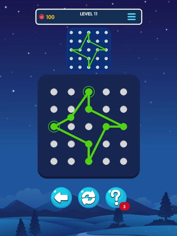 Изображение игры: Sky Lines - Puzzle Game